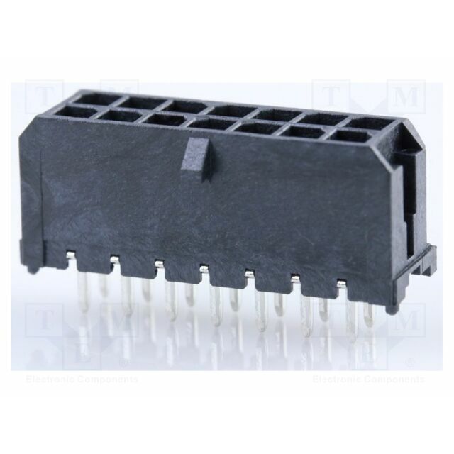 MOLEX Connector: wire-board; plug; male; PIN: