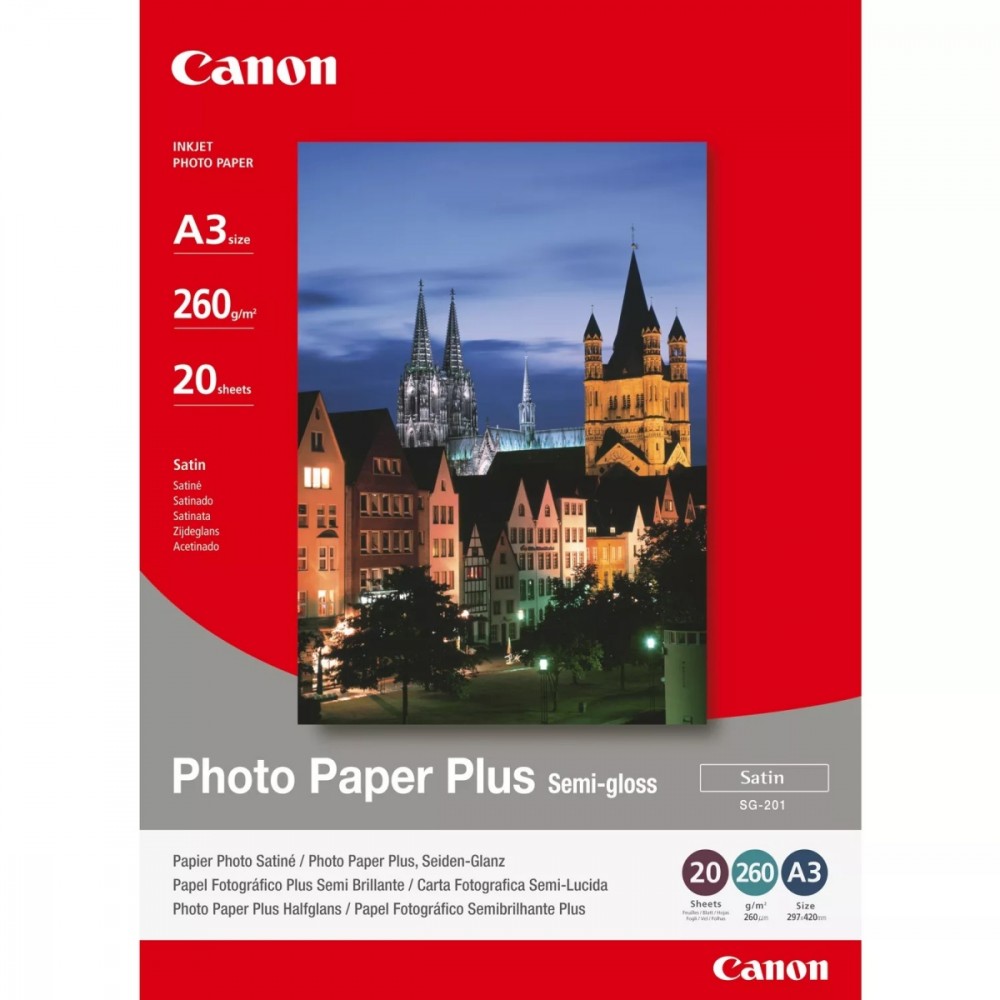 CANON SG-201 photopaper A3 20pages |