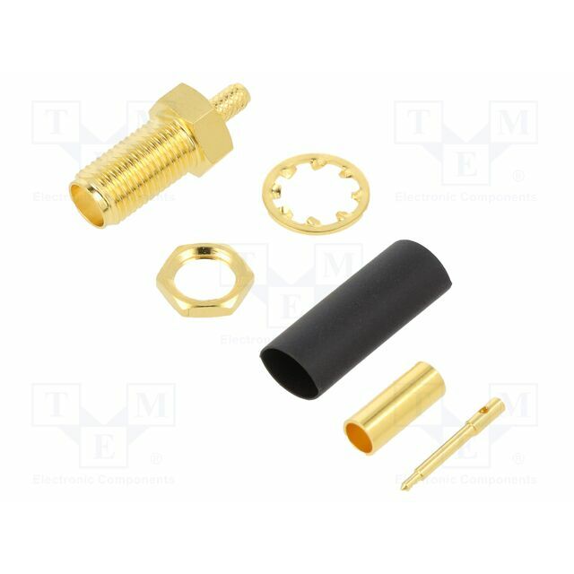AMPHENOL RF Connector: RP-SMA; socket; male