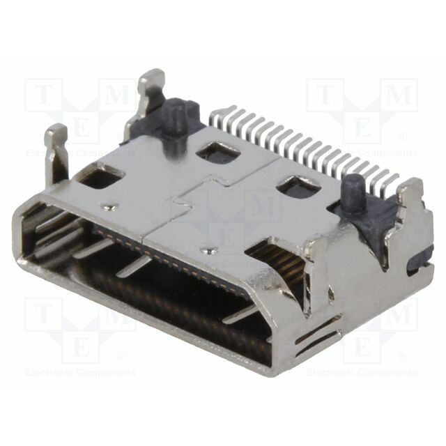 EDAC Connector: mini HDMI; socket; PIN: