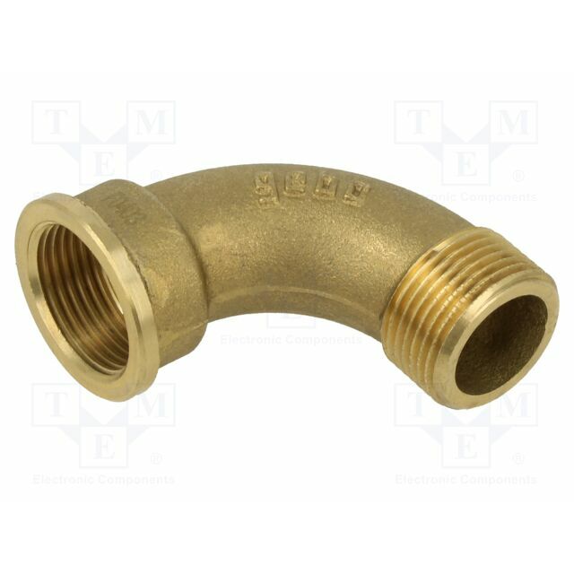 GEBO Splice terminal: 90° bend; male-female