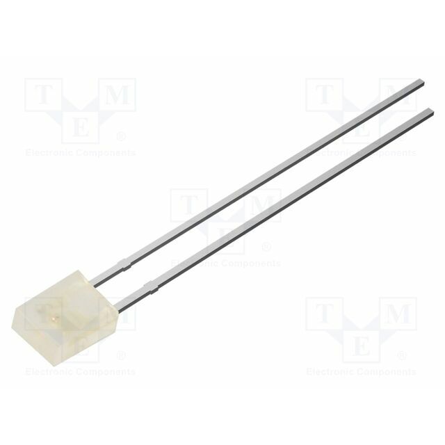 OPTOSUPPLY LED; red; rectangular; 2x4x5mm; 150mcd