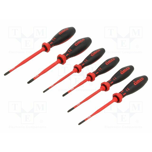 Screwdriver: insulated-set; Torx®; PZ1,PZ2,TX10