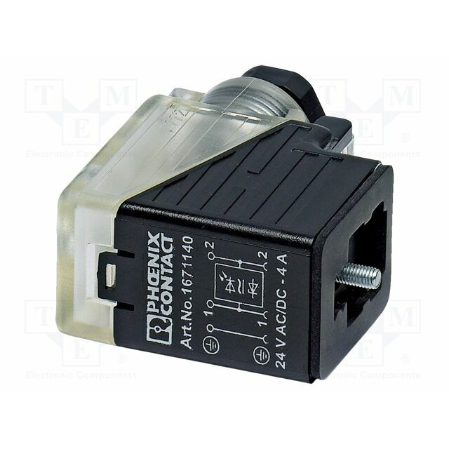 PHOENIX CONTACT Connector: valve connector; plug