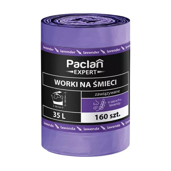 PACLAN EXPERT aromātiskie atkritumu maisi 35L
