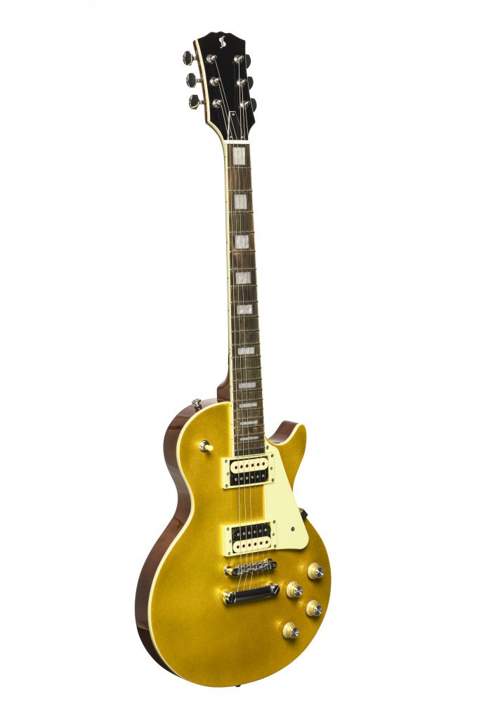 Stagg SEL-STD GOLD - gitara elektryczna