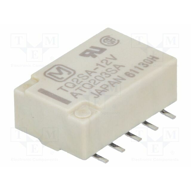 PANASONIC Relay: electromagnetic; Ucoil: 12VDC; DPDT