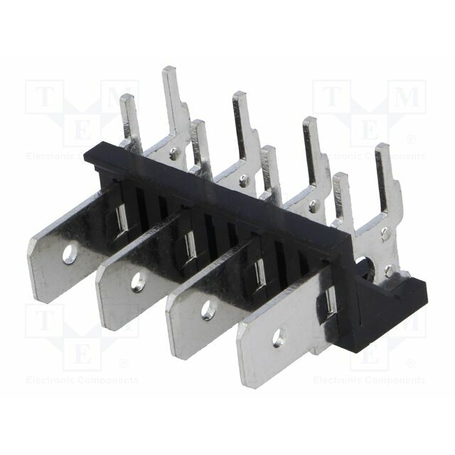 XINYA Terminal: spade terminal strip; 6