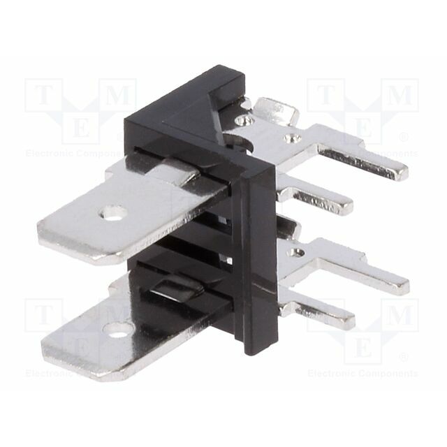 XINYA Terminal: spade terminal strip; 6