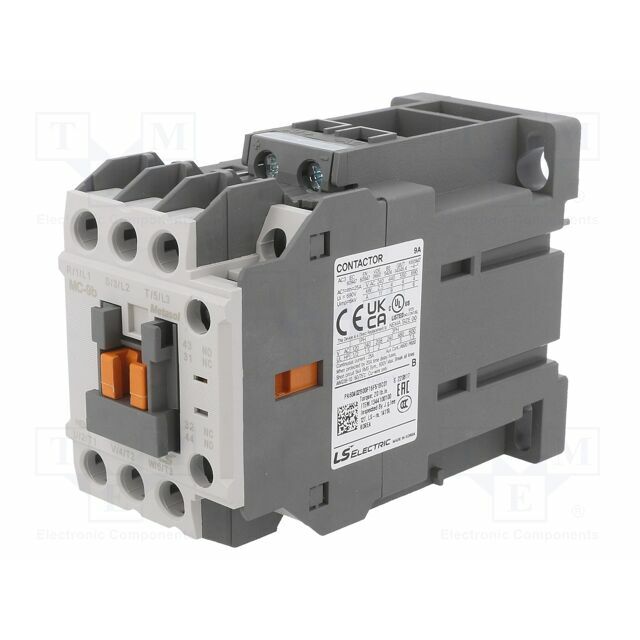 LS ELECTRIC Contactor: 3-pole; NO x3