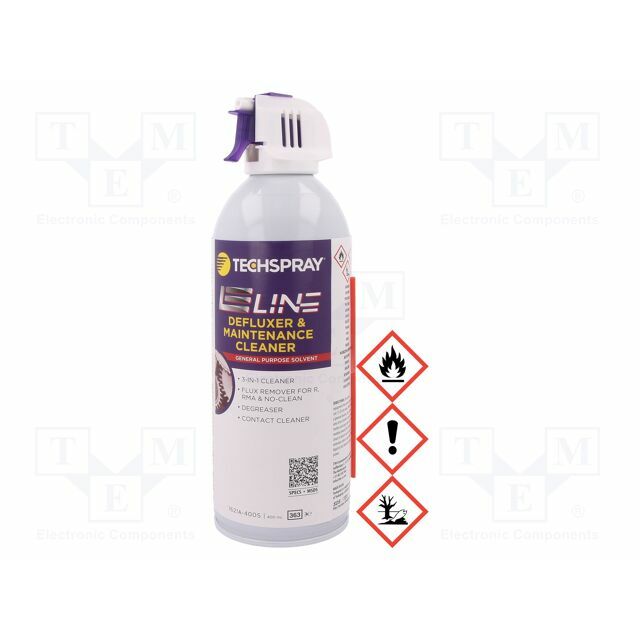 TECHSPRAY Agent: cleaning agent; 400ml; Application: