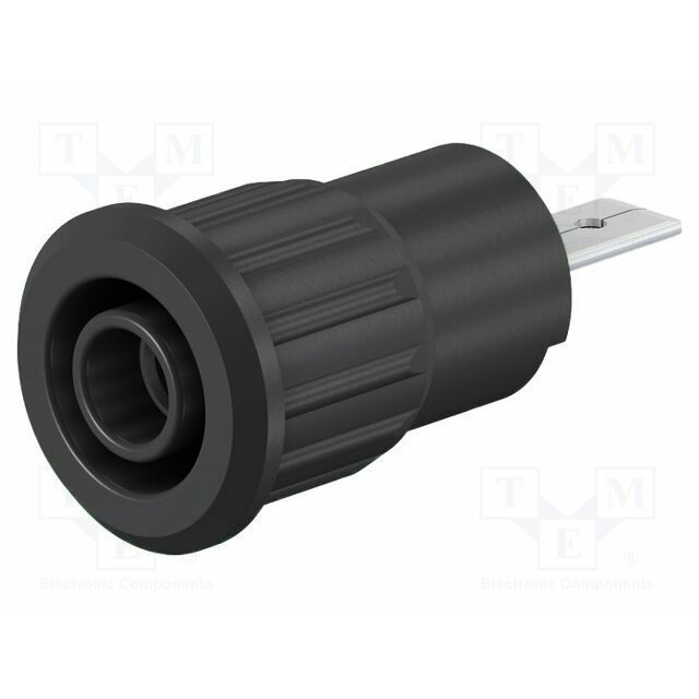 STAUBLI Laboratory connector: 4mm banana; socket