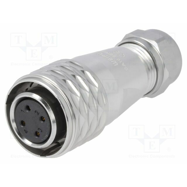 WEIPU Connector: circular; plug; female; PIN: