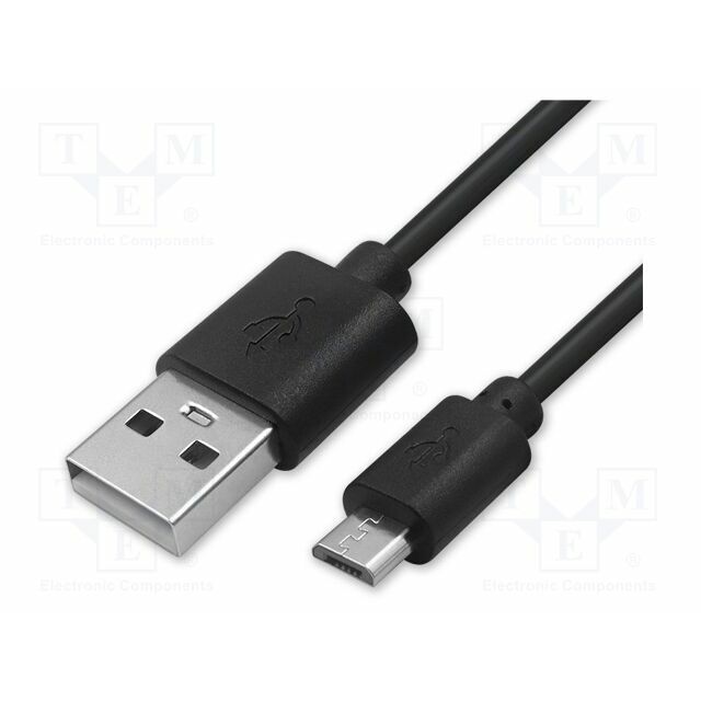 Cable; USB A plug,USB B