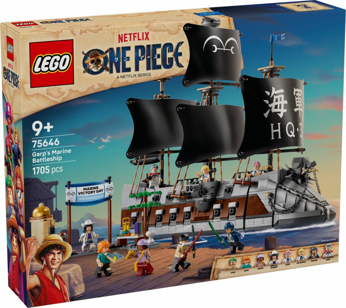 LEGO ONE PIECE 75646 Garp`s Marine