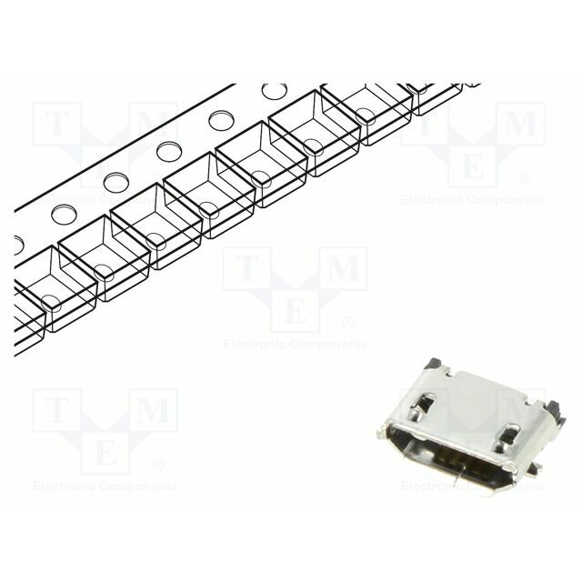 AMPHENOL COMMUNICATIONS SOLUTIONS Connector: USB B