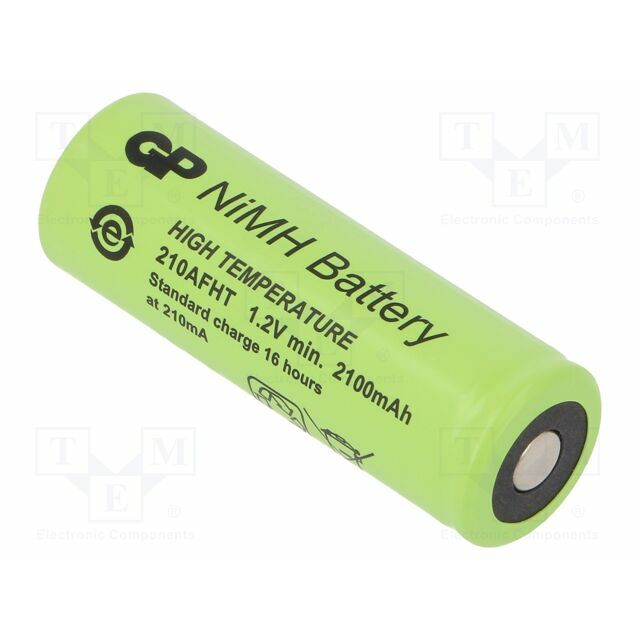 Re-battery: Ni-MH; A,LR23; 2100mAh; 1