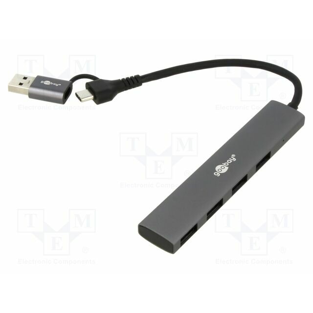 Hub USB; USB A socket x4