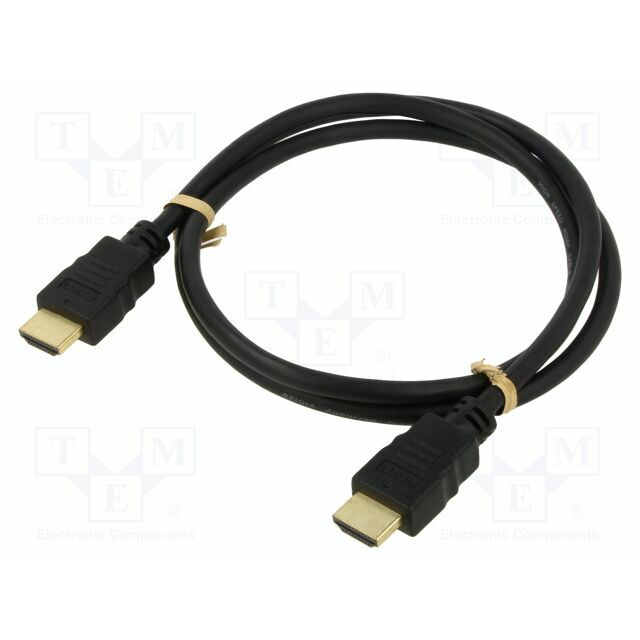 Cable; HDMI plug,both sides; HDMI