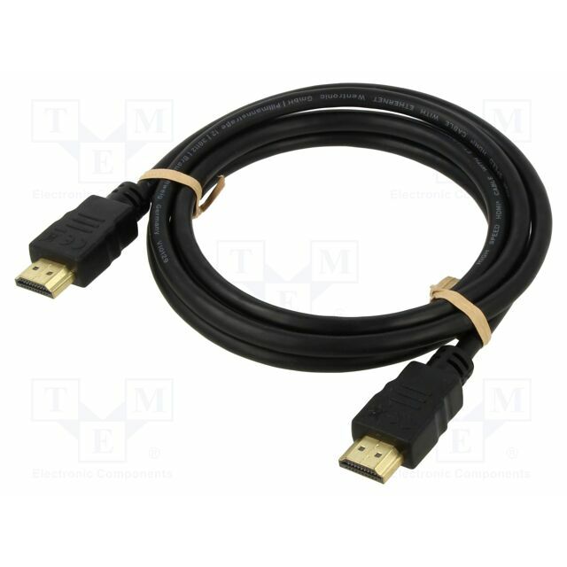 Cable; HDMI plug,both sides; HDMI