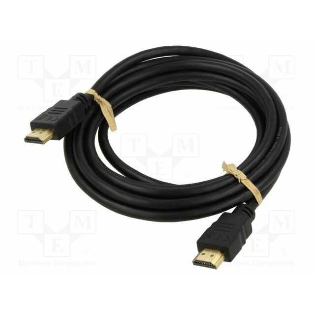 Cable; HDMI plug,both sides; HDMI