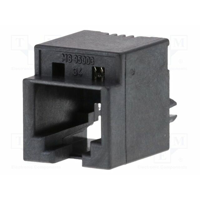 MOLEX Connector: RJ45; female; PIN: 6