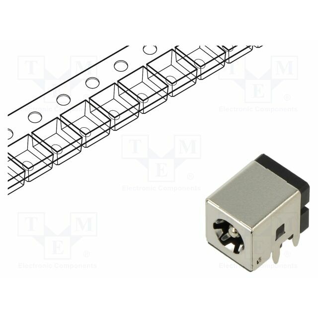 Same Sky® Connector: DC supply; socket
