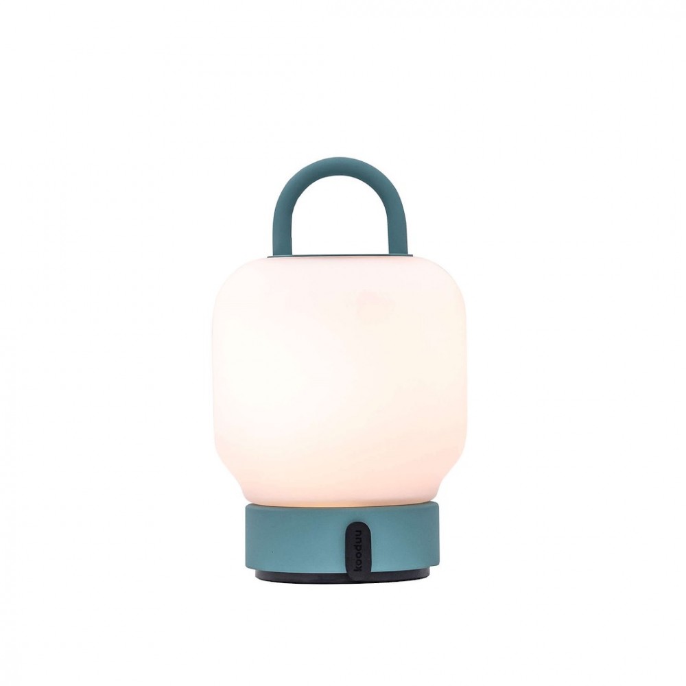 Kooduu Rechargeable lamp LOOME turquoise |