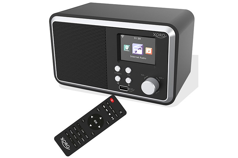 Radio Xoro DAB 300 IR, interneta