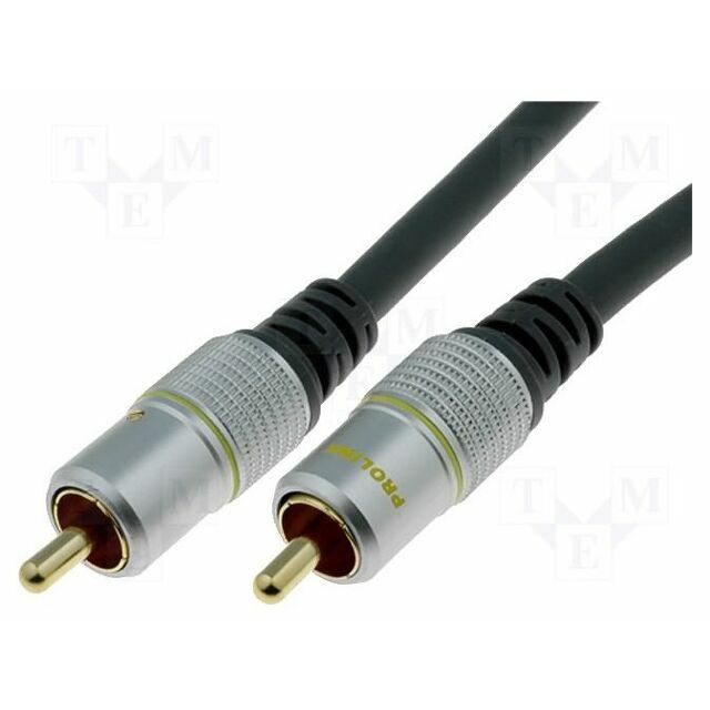 PROLINK Cable; RCA plug,both sides