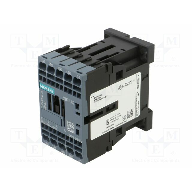 SIEMENS Contactor: 4-pole; NC + NO