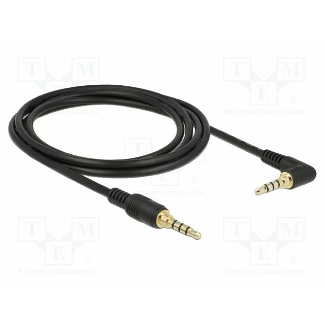 Cable; Jack 3,5mm 4pin plug