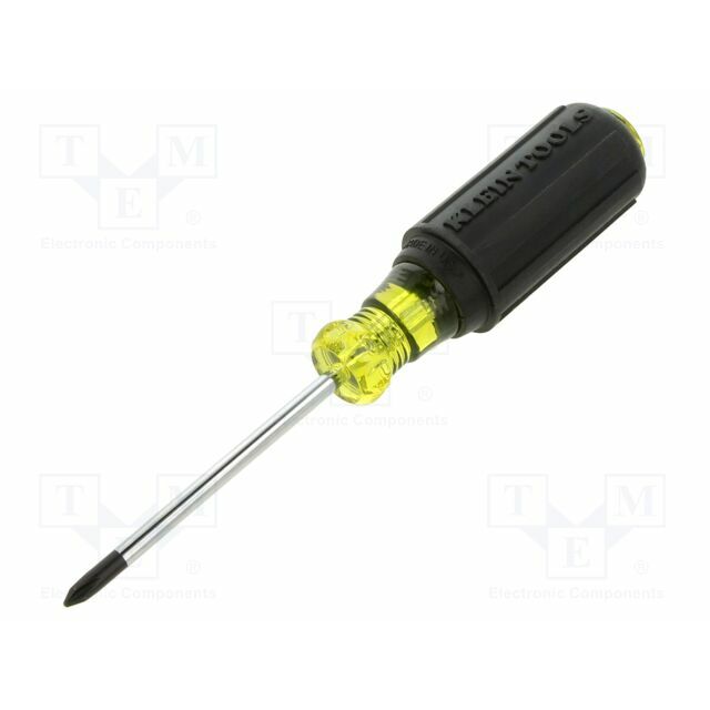 KLEIN TOOLS Screwdriver: standard; Phillips; PH1