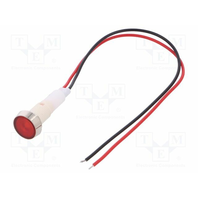 NINIGI Indicator: LED; flat; red; 12VDC