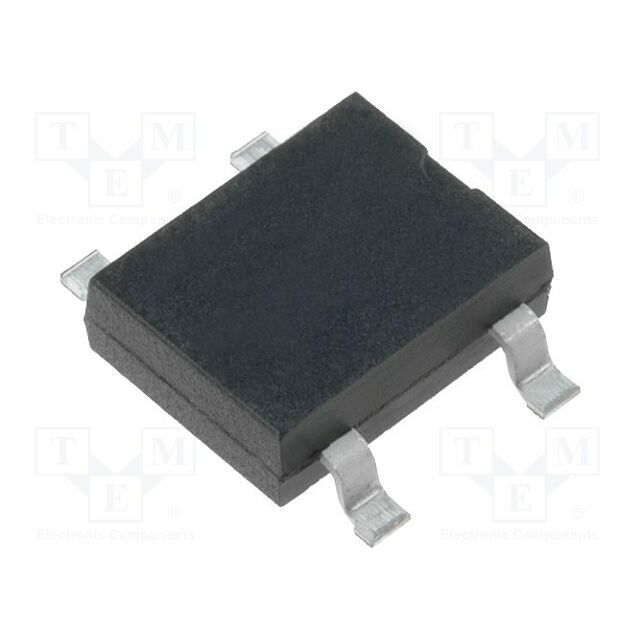 DC COMPONENTS Bridge rectifier: single-phase; Urmax: