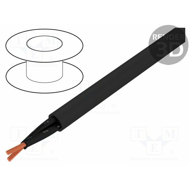 Wire; ÖLFLEX® CLASSIC 110 LT; 2x0