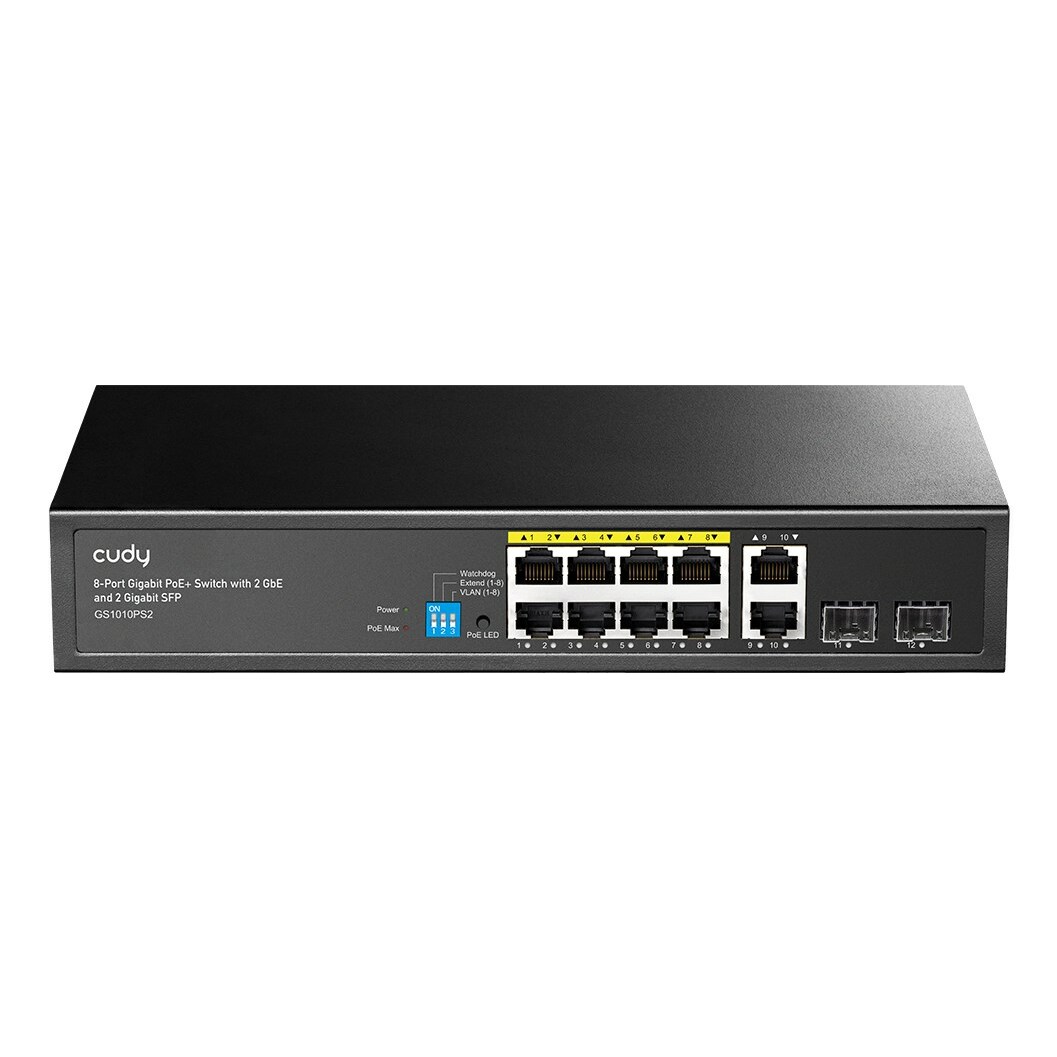Cudy GS1010PS2 network switch Unmanaged Gigabit
