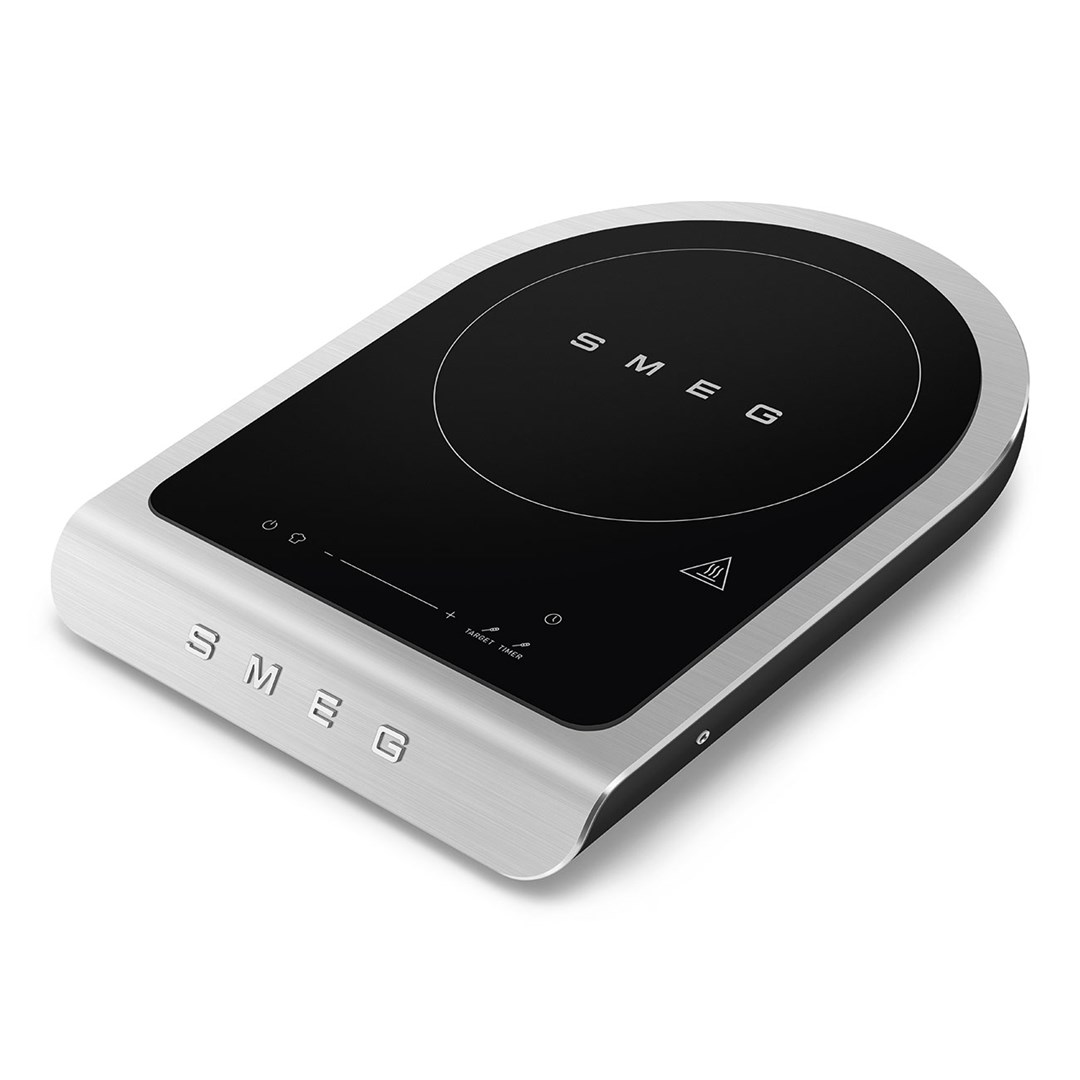 Smeg Pārnēsājama indukcijas plīts 2100W Melns