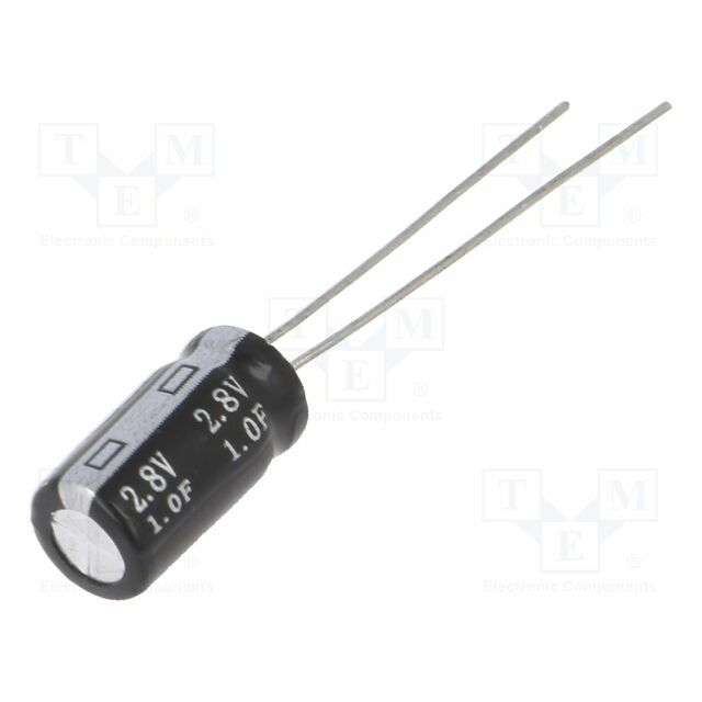 BIGCAP Supercapacitor; THT; 1F; 2.8VDC