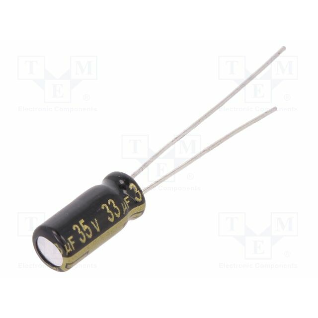 PANASONIC Capacitor: electrolytic; low ESR; THT