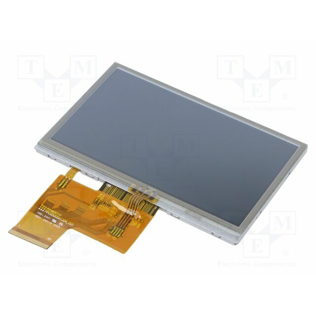 POWERTIP Display: TFT; 4.3"; 480x272