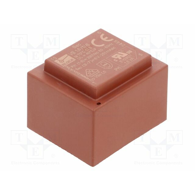 BLOCK Transformer: encapsulated; 1.5VA; 230VAC