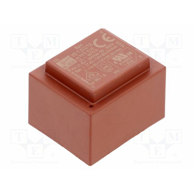 BLOCK Transformer: encapsulated; 1.5VA; 230VAC