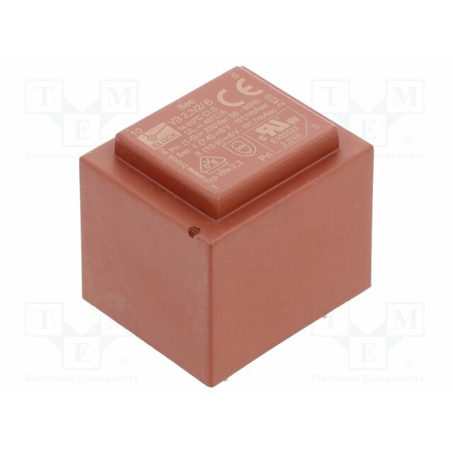 BLOCK Transformer: encapsulated; 2.3VA; 230VAC
