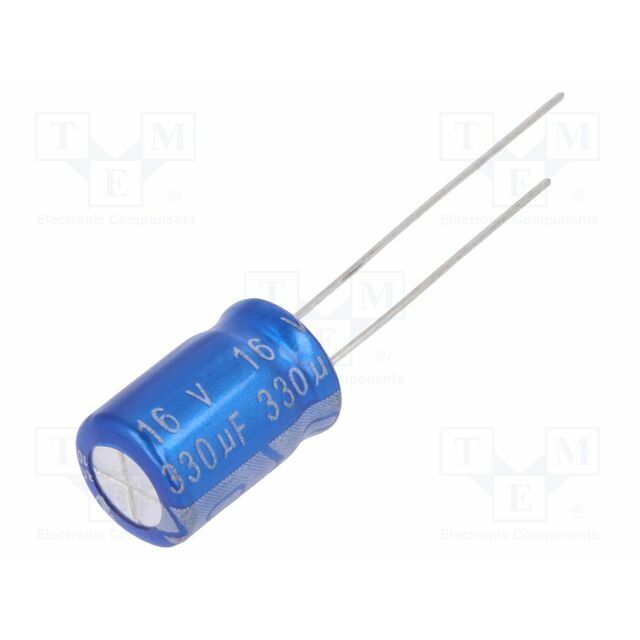 JB CAPACITORS Capacitor: electrolytic; THT; 330uF