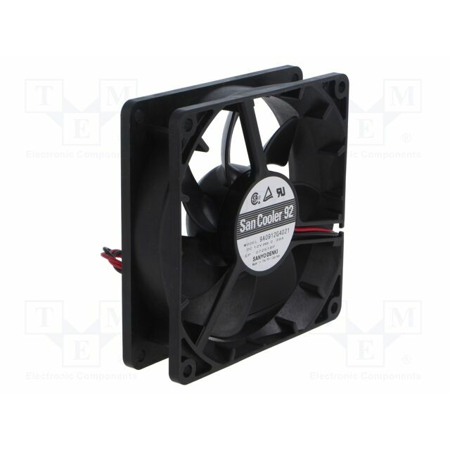 SANYO DENKI Fan: DC; 92x92x25mm; axial