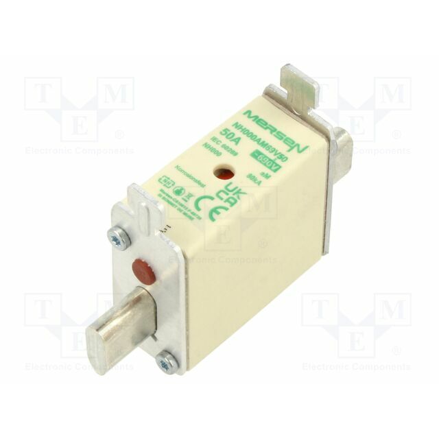 MERSEN Fuse: fuse; NH000; ceramic,industrial