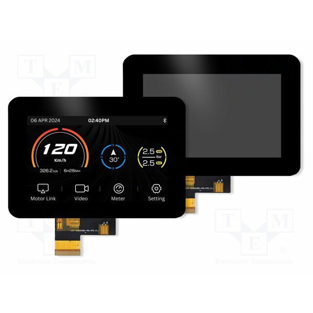 4D LCD Display: TFT; 5"; 800x480