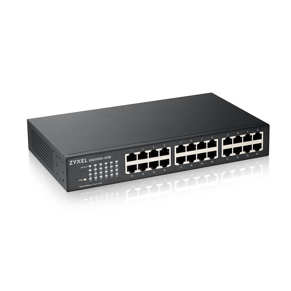 ZYXEL Switch 24 GE GS1100-24E-EU0104F |
