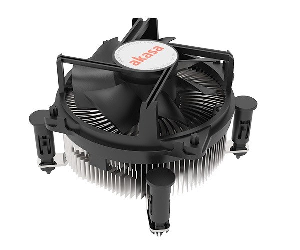 Akasa Active heatsink; 12VDC; aluminium,copper